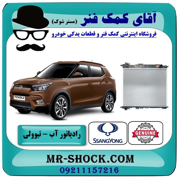 رادیاتور آب سانگ یانگ تیوولی 2015-2018 برند اصلی جنیون پارتس